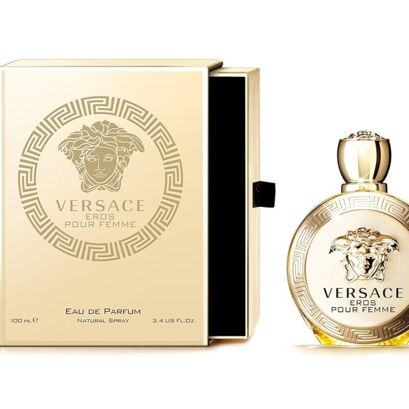 Versace Eros Pour Femme Eau de Parfum Spray, 3.4 Ounce