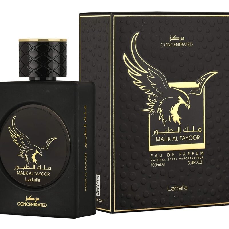 Lattafa Malik Al Tayoor Eau de Parfum Spray for Unisex, 3.4 Ounce