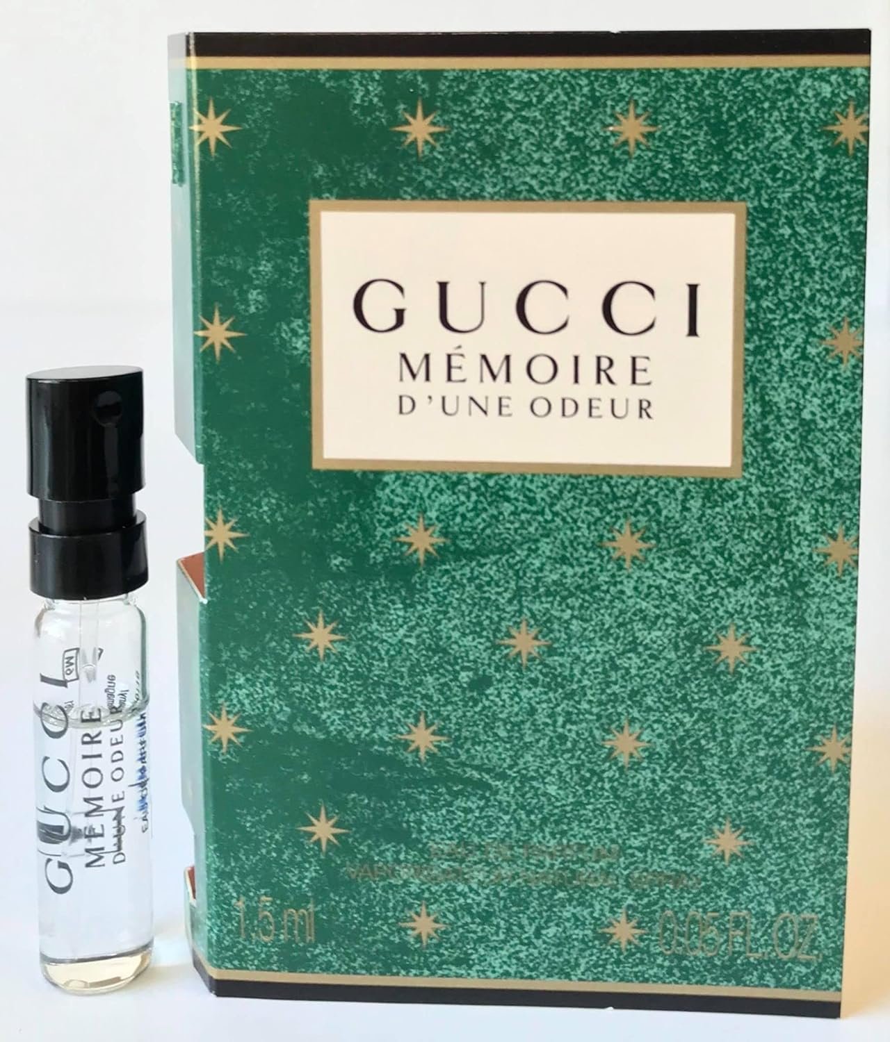 Gucci Memoire D??Une Odeur Cologne Vial Sample Spray .05oz