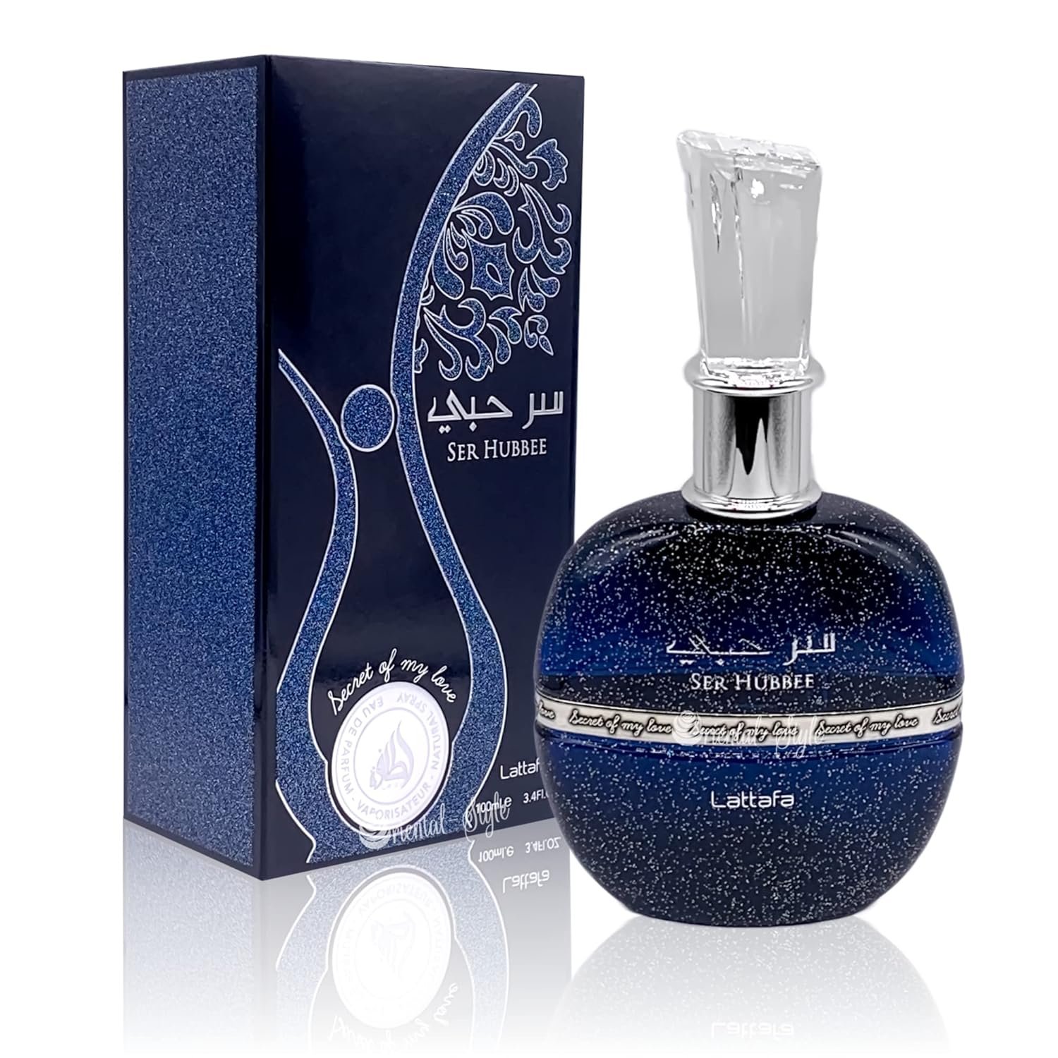 Lattafa Perfumes Ser Hubbee Eau de Parfum Spray for Women, 3.4 Ounce