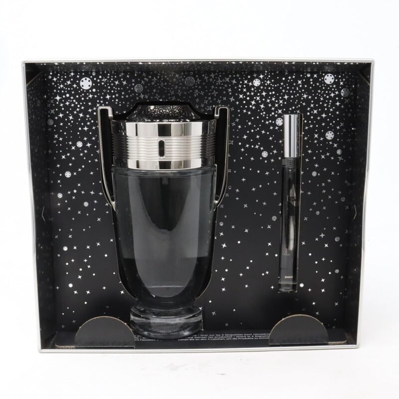 Paco Rabanne Invictus for Men - 2 Pc Gift Set 6.7 oz EDT Spray, 0.34oz EDT Spray (Mini)