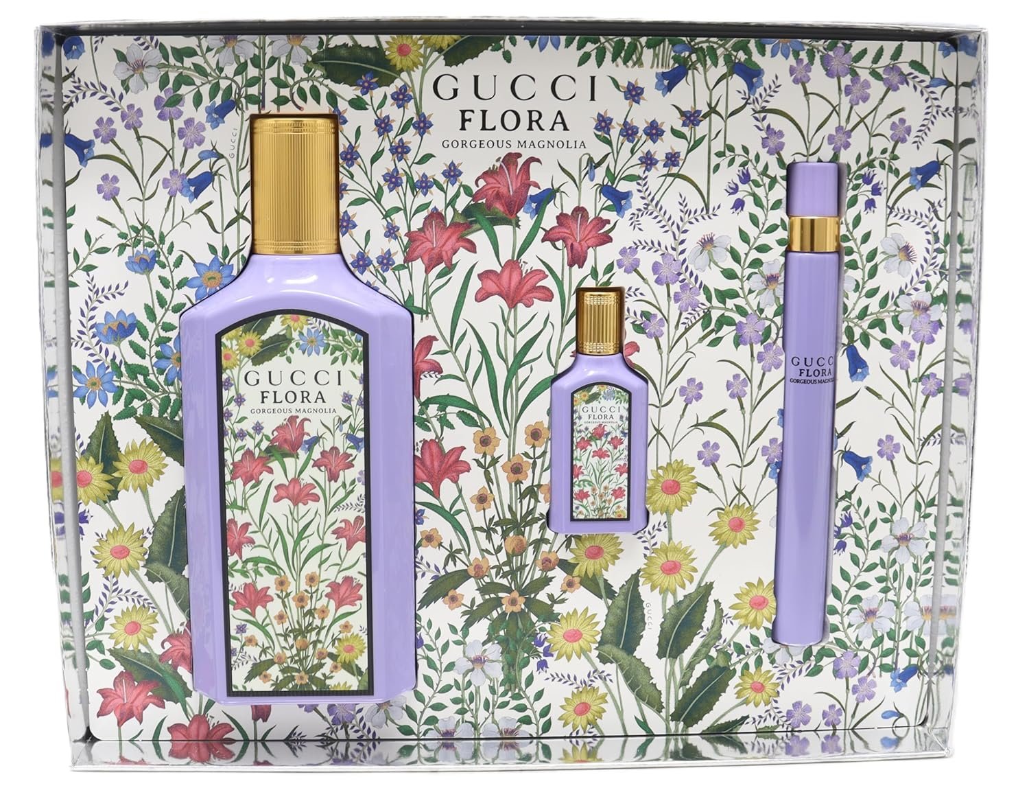 Gucci Gucci Flora Gorgeous Magnolia Eau de Parfum Travel Spray 0.33 oz / 10 ml eau de parfum
