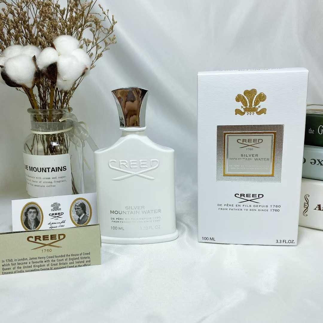 Creed Silver Mountain Water Men's Luxury Cologne Citrus, Fruity & Woody Fragrance 3.4 Oz 100ml