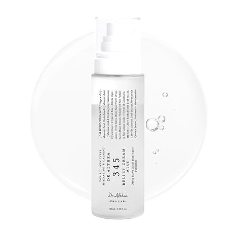 Dr. Althea 345 Relief Cream Mist | Bruma facial hidratante con extracto de arroz | Cuidado calmante para pieles sensibles 100ml