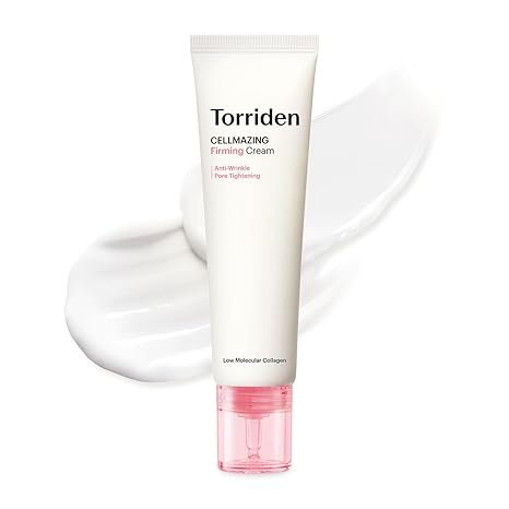 Torriden CELLMAZING Crema Reafirmante de Col??geno 60 ml (2,02 fl.oz.) | Mejora la flacidez de los poros y las arrugas.