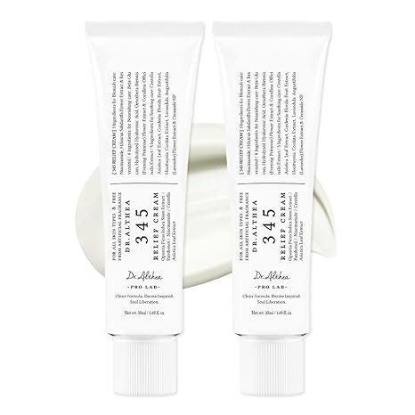 2pc Crema de alivio Dr. Althea 345 | Hidratante para la recuperaci??n y el cuidado de imperfecciones con PDRN y niacinamida, para todo tipo de piel, 50 ml