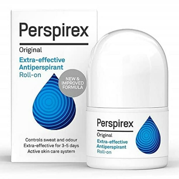 Antitranspirante Perspirex Roll-On Original Extra Efectivo 20ml - Sudoraci??n Excesiva Axilas (Hiperhidrosis) / HYPERsolutions