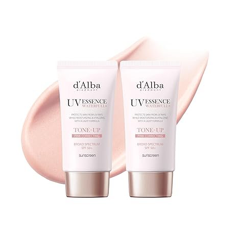 2 unidades de suero protector solar tonificante dalba Piedmont Waterfull de amplio espectro SPF 50