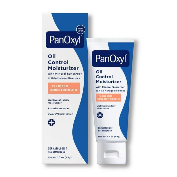 Crema hidratante PanOxyl AM Oil Control Sheer Formula, 50 ml, SPF30