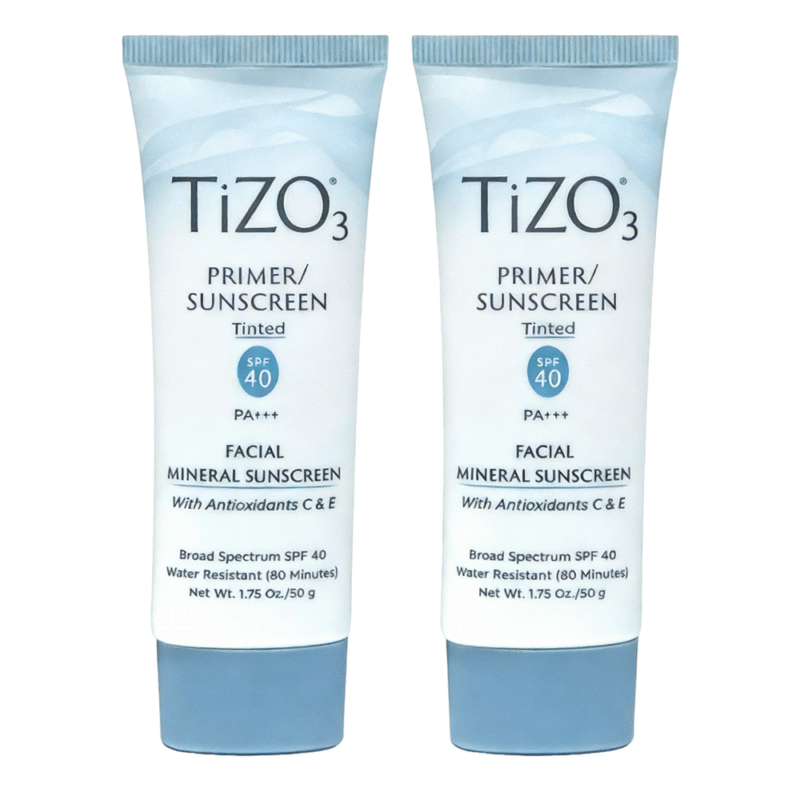 2pc Protector solar TIZO TiZO3 mineral facial SPF 40 50 ml PA+++ te?ido